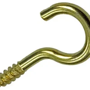1019696 - SCHROEFHAAK MESSING 7 ST 2,5 X 12MM