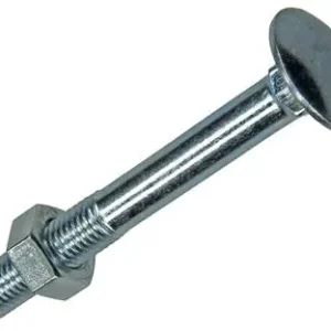 1017578 - HOUTBOUT + MOER STAAL VERZINKT4 ST M7 X 60 MM