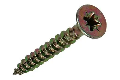 1017254 - SPAANPLAATSCHROEF VZ KOP GEELVERZ.13 ST 5,0 X 35 MM