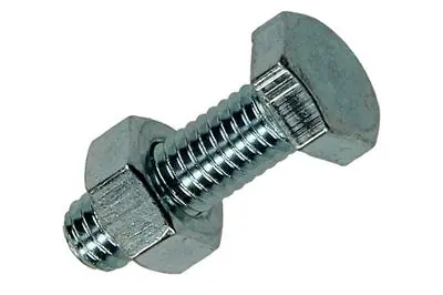 1017605 - TAPBOUT + MOER STAAL VERZINKT 14 ST M6 X 20 MM