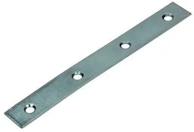 1013747 - 20 VERBINDINGSPLAATJES VERZINKT 150X18MM