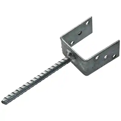 1015100 - U-STEUN + DOL VERZINKT RECHT 91X60X102X4MM
