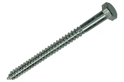 1017431 - HOUTDRAADBOUT STAAL VERZINKT 1 ST 12 X 160 MM