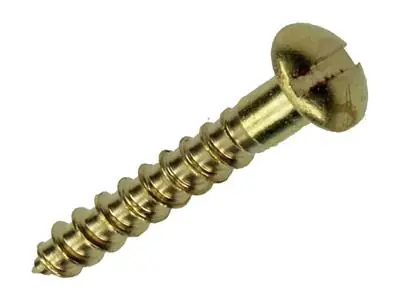 1019660 - HOUTSCHROEF BOLKOP MESSING 11 ST 3,0 X 20 MM