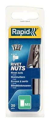 1057363 - M5 BLINDKLINKMOEREN, 20 STUKS BLISTER