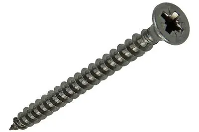 1020236 - SPAANPLAATSCHROEF VZ KOP INOX A2 100 ST 4,0 X 45 MM