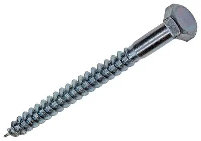 1017411 - HOUTDRAADBOUT STAAL VERZINKT 6 ST 7 X 70 MM