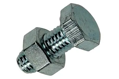1007077 - TAPBOUT + MOER VERZINKT 100 ST 8 X 20 MM