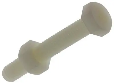1017643 - TAPBOUT + MOER NYLON 5 ST M6 X 40 MM