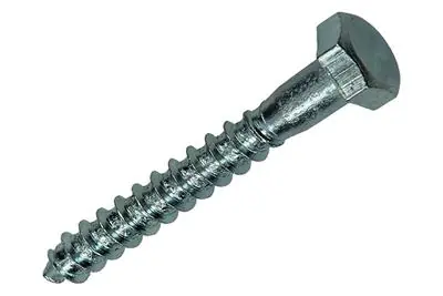1007039 - HOUTDRAADBOUT STAAL VERZINKT 100 ST 8 X 60 MM