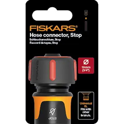 1067664 - FISKARS SLANGKOPPELING STOP 19MM