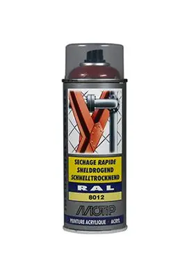 1051635 - IND. RAL 8012 ROODBRUIN SPUITBUS 400 ML