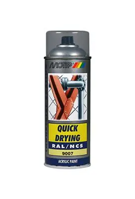 1051745 - IND. RAL 9007 GRIJS ALU MET. SPUITBUS 400 ML