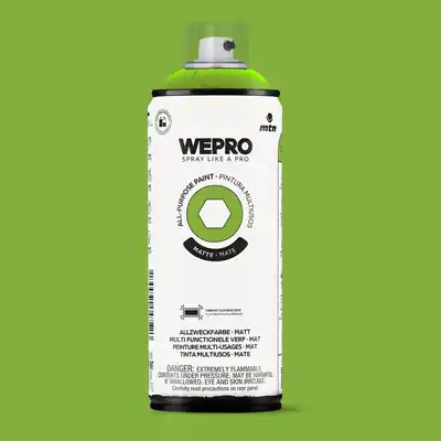 1076560 - MTN WEPRO SOLVENT FLUOR GREEN 400ML