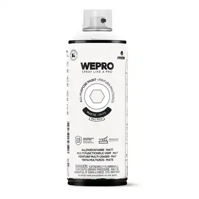 1076522 - MTN WEPRO SOLVENT IGLOO WHITE MATT 400ML
