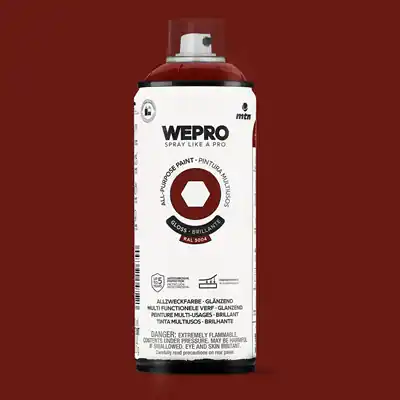 1076512 - MTN WEPRO SOLVENT BACCHUS RED 400ML