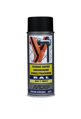 1051737 - IND. RAL 9017 SIGNAAL ZWART SPUITBUS 400 ML
