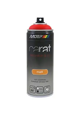 1054627 - 08049 CARAT MATT TRAFFIC RED 400 ML