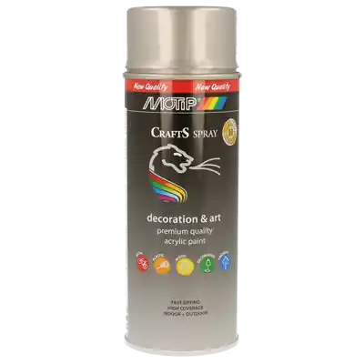 1059675 - CRAFTS RAL9006 HG SPUITBUS 400 ML
