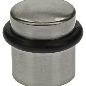 1047636 - DEURSTOP CILINDERMODEL INOX LOOK Ø 30H35 MM 1 ST/PC