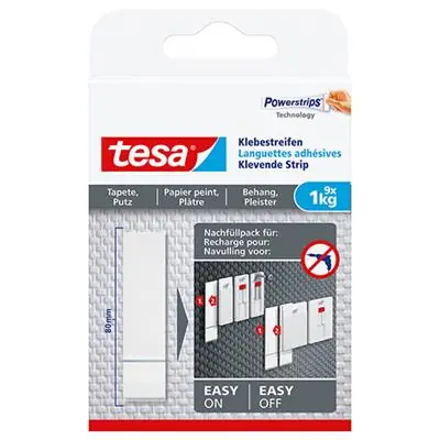 1051198 - TESA POWERSTRIPS® GEVOELIGE OPPERVLAKKEN 1KG