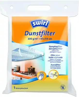 1070758 - SWIRL DAMPKAPFILTER 200G SWIRL DAMPKAPFILTER 200G