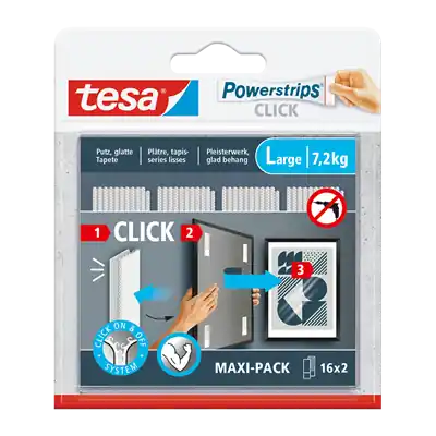 1074181 - TESA POWERSTRIPS CLICK 16X2 L