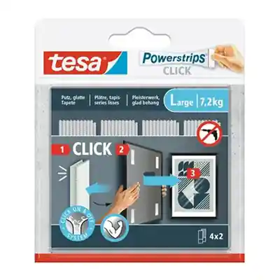 1074180 - TESA POWERSTRIPS CLICK 4X2 L