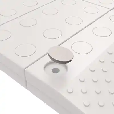 1064231 - SECUCARE VULDOP VOOR DREMPEL HULP GRIJS/BRUIN 14 STUKS