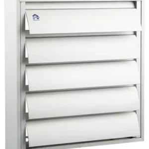 1006253 - DAMPKAPROOSTER OPBOUW 433 ALU F1 RENSON 210X210MM