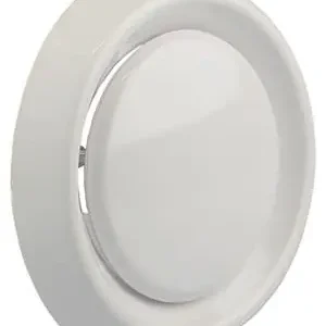 1006378 - AFZUIGVENTIEL INBOUW 736 PVC RENSON Ø100