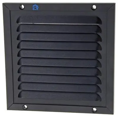 1057986 - OPBOUW SCHOEPENR KADER/GAAS 437 (150X150) RAL 9005 ZWART