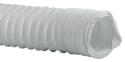 1006390 - PVC FLEXIBEL 7001 WIT Ø 125/1M