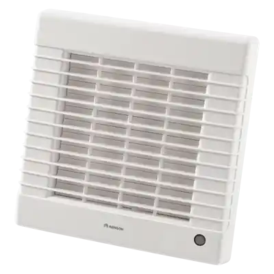 1006452 - AFSLUITBARE VENTILATOR MET TIMER 7222T WIT Ø 125
