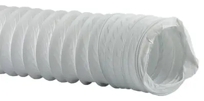 1006393 - PVC FLEXIBEL 7003 WIT Ø 125/3M