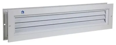 1006753 - DEURROOSTER 461 RAL9010 RENSON 425X76MM