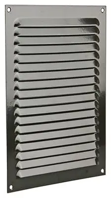 1015073 - SCHOEPENROOSTER PLAT ALU BRUIN200X250MM