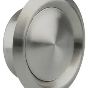 1006330 - AFZUIGVENTIEL INBOUW 636 INOX RENSON Ø 125