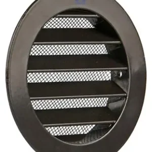1006260 - RONDE ROOSTER INBOUW 434/R ALURAL 8019 RENSON Ø 100
