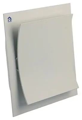 1006328 - DESIGN AFZUIGROOSTER INBOUW XD2 MAT 9010 RENS. 188X188MM