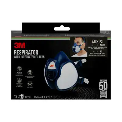 1074274 - 3M MONDMASKER MET FILTER ABEK1