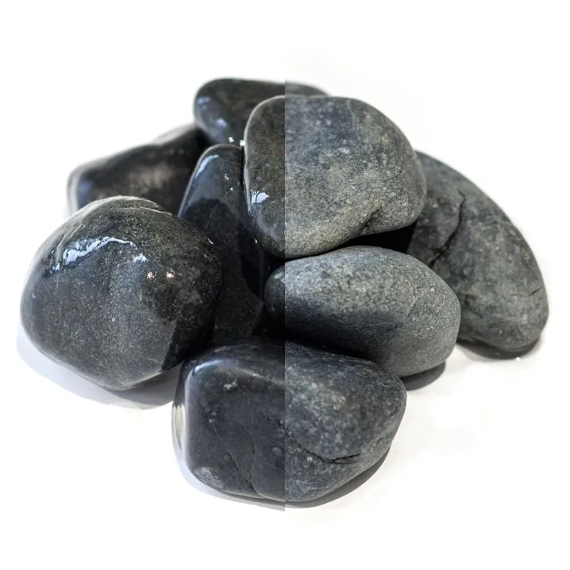 Asia Beach Pebbles Antraciet 50-70mm