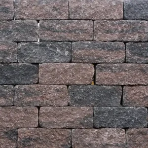 Wallblock 12x12x30 Tumble Brons