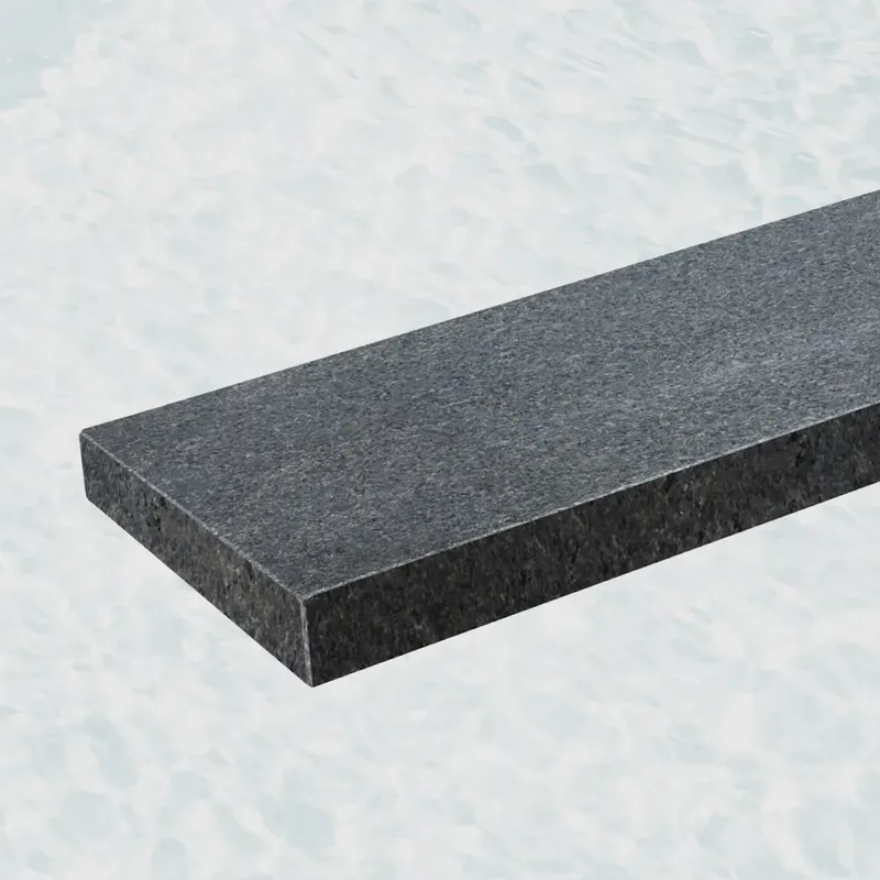 Vijverrand Pacific Black 100x20x3cm