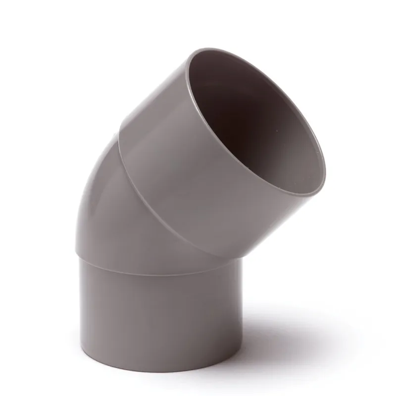 PVC Bocht 45gr. Ø75mm