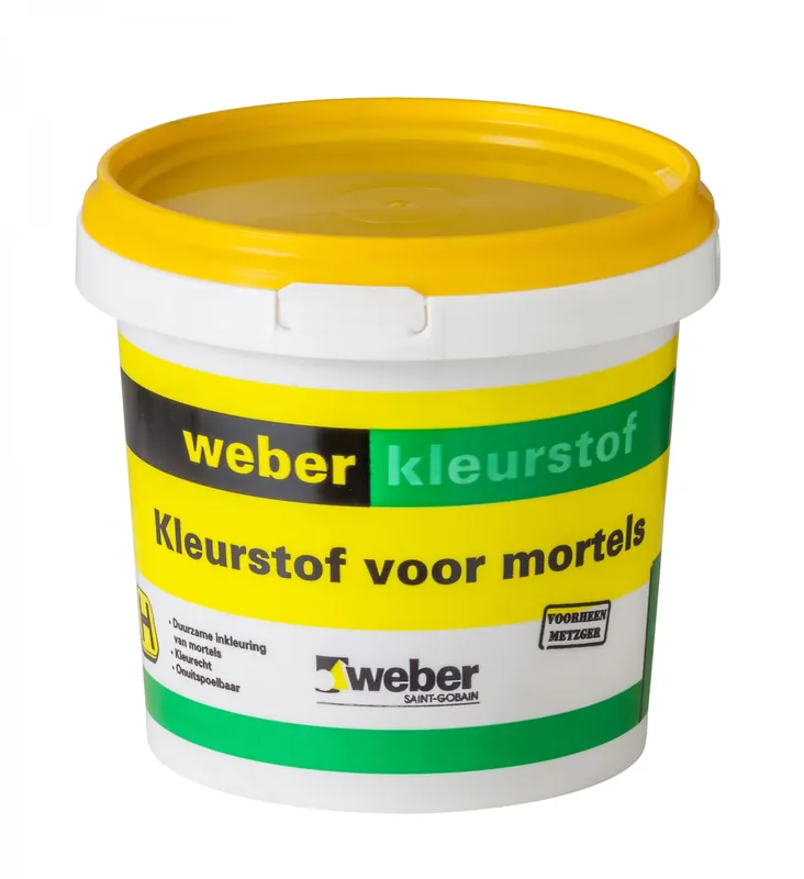 Weber-Kleurstof voor mortels-Geel-1kg