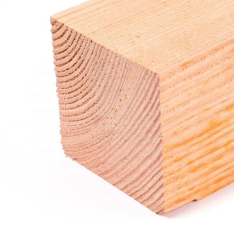 120x120mm Douglas C18 ruw (netto 116x116mm) KD 18% ***PEFC