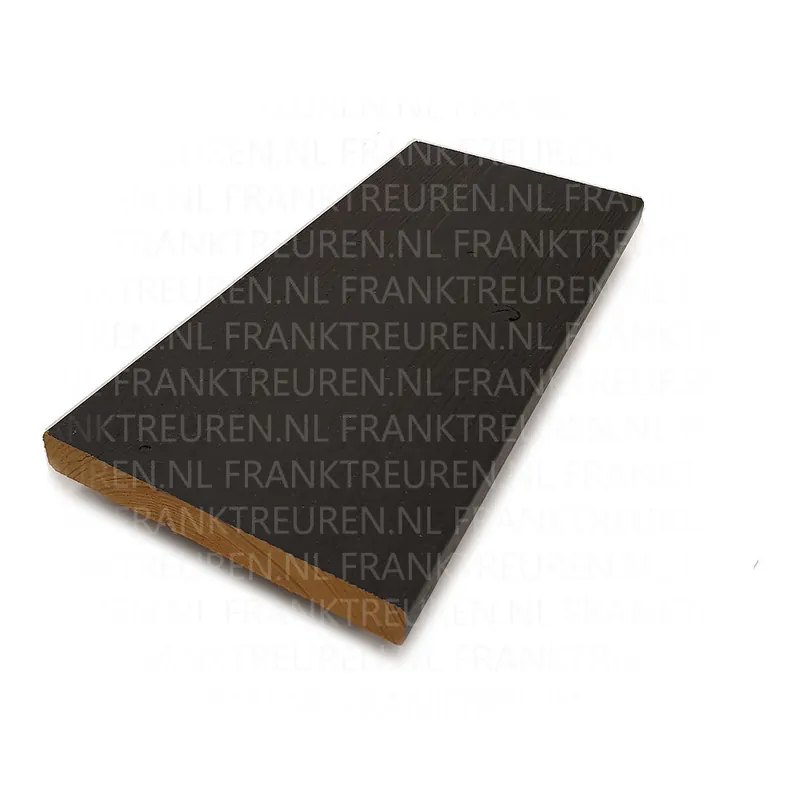 20x140mm vuren C thermowood geschaafd C4B R3 geborsteld end-match zwart RAL9005***PEFC