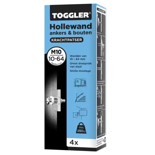 HOLLEWANDANKER TOGGLER 10-64MM M10