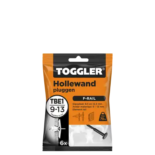 HOLLEWANDPLUG TBE1 TOGGLER ZAK A 6 STUKS